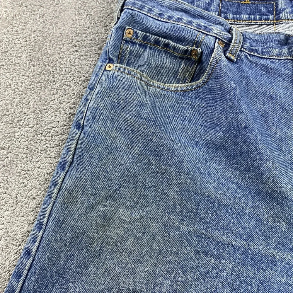 Levis 550 Relaxed Fit‎ Tapered Leg Jeans Mens 38x30 Blue Denim Vintage Y2K